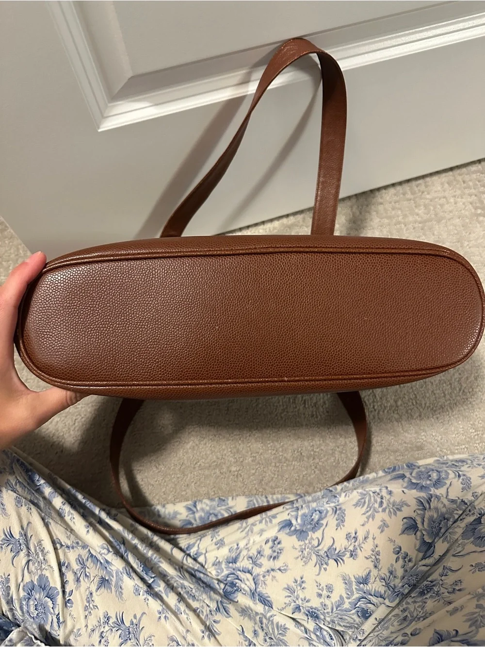 Vintage Chanel Caviar Leather Handbag